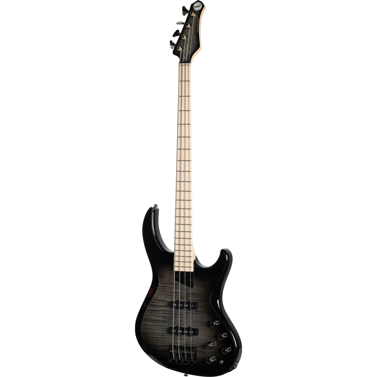 MTD Kingston Saratoga Deluxe 4-String Bass Guitar - Trans Black Burst - View 4 | MusicMarket