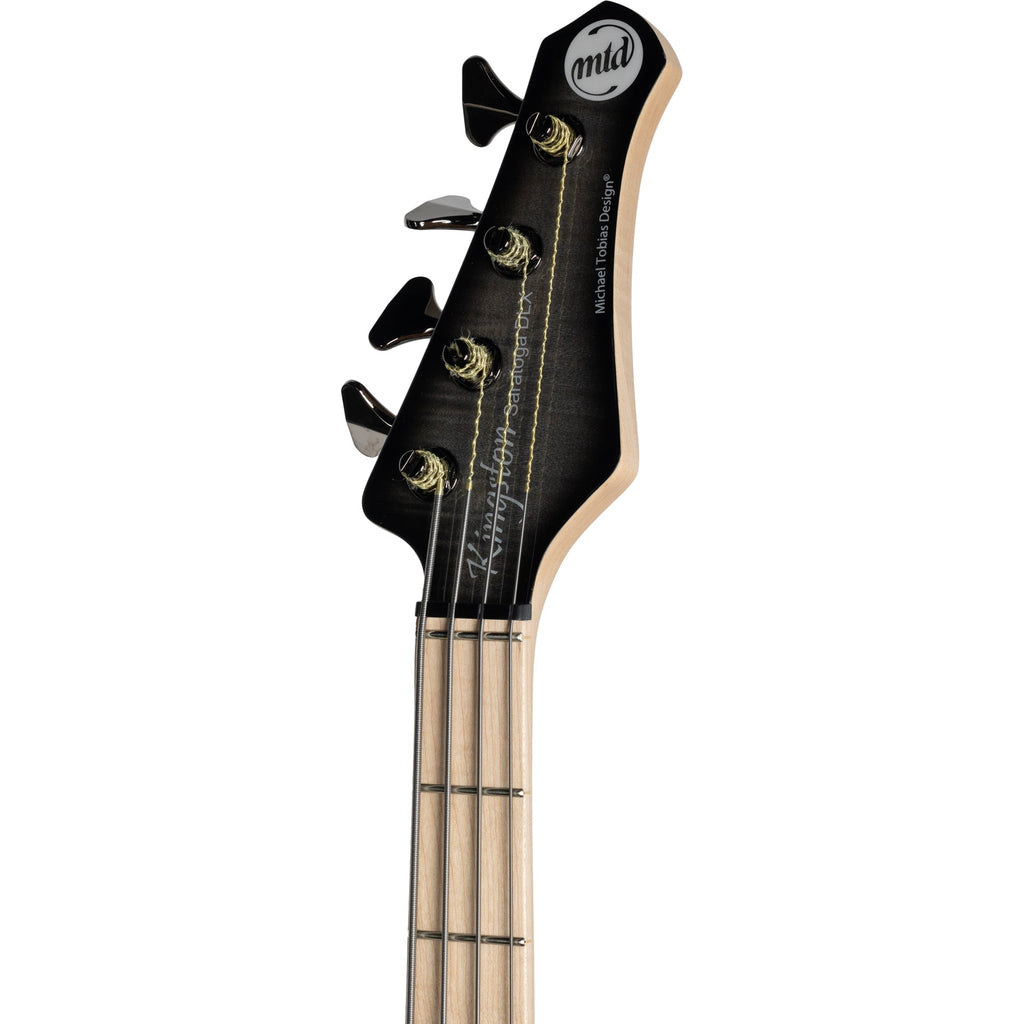 MTD Kingston Saratoga Deluxe 4-String Bass Guitar - Trans Black Burst - View 5 | MusicMarket