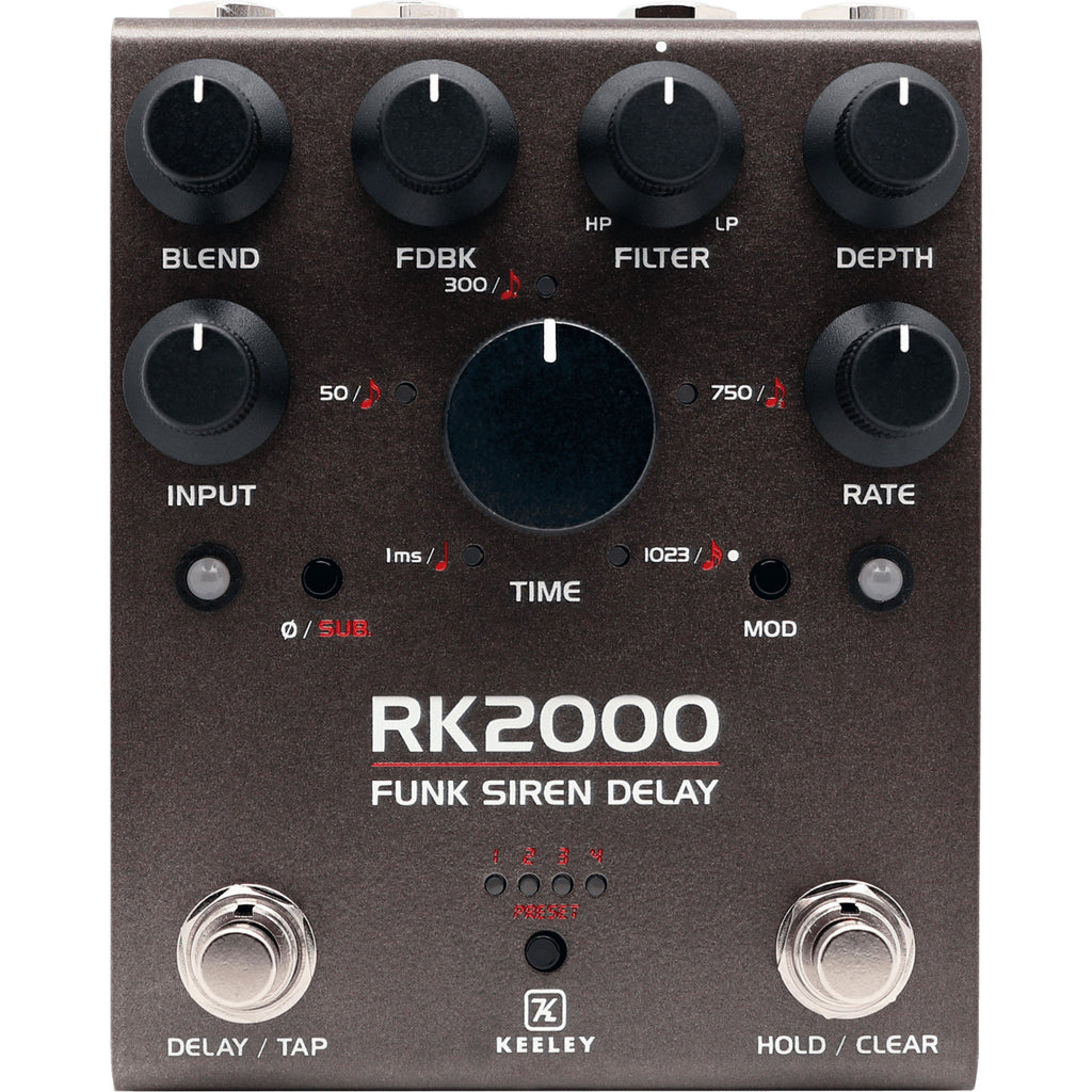 Keeley RK2000 Funk Siren Delay - MusicMarket