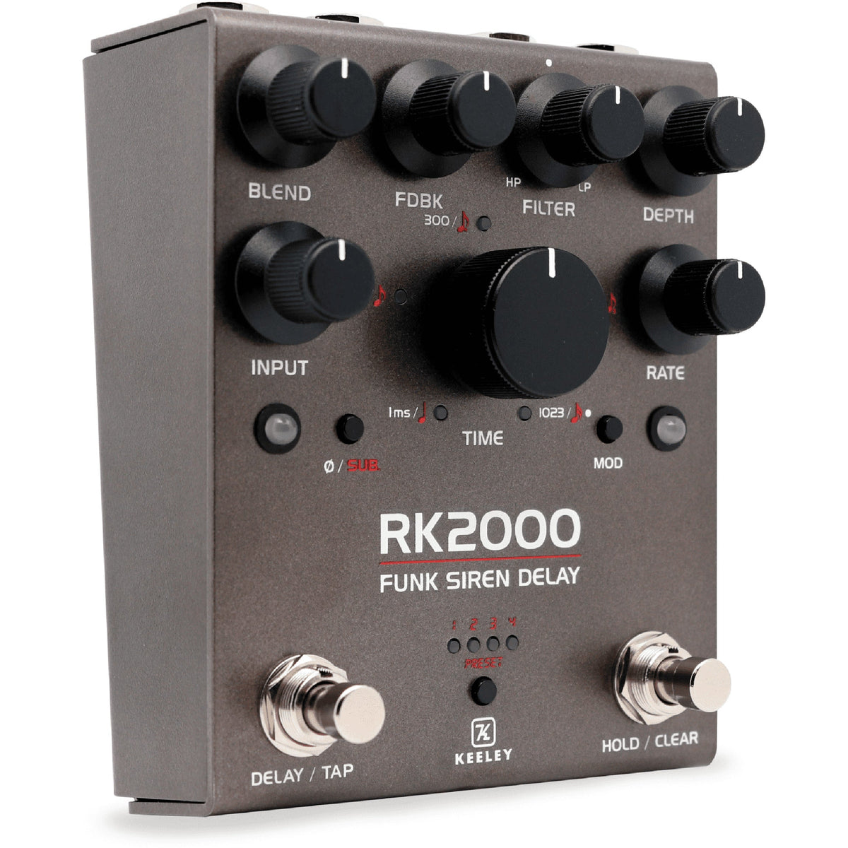 Keeley RK2000 Funk Siren Delay - View 2 | MusicMarket