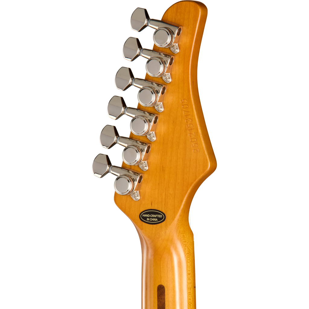 Kramer Pacer Deluxe GT Left Handed Electric Guitar - Intruder Black - View 5 | MusicMarket