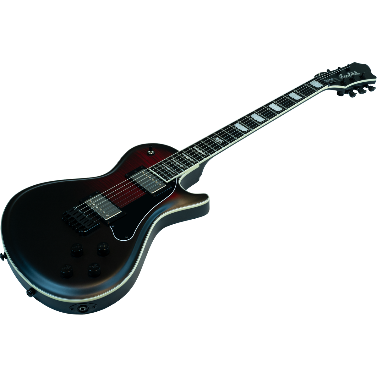 Hagstrom Krona 6-String Electric Guitar - Burnt Blood - View 5 | MusicMarket