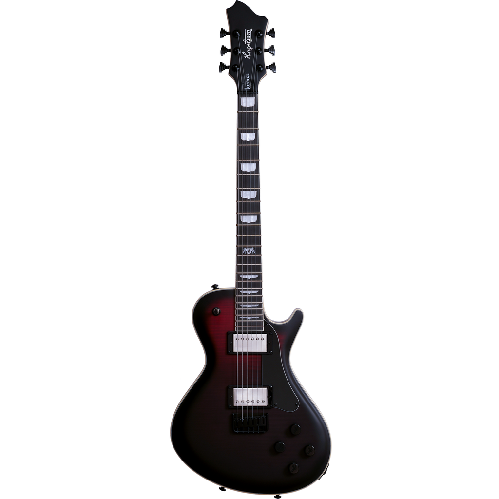 Hagstrom Krona 6-String Electric Guitar - Burnt Blood - View 2 | MusicMarket