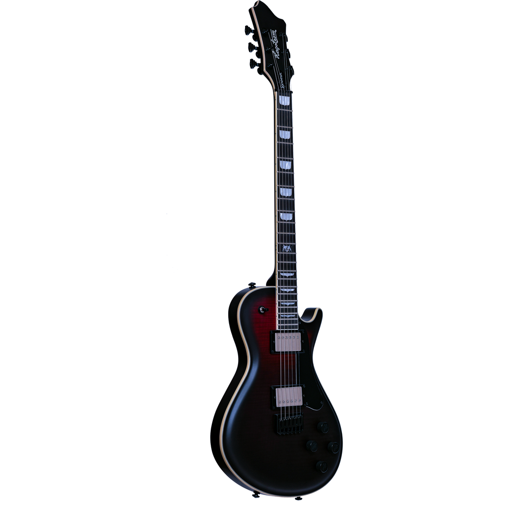Hagstrom Krona 6-String Electric Guitar - Burnt Blood - View 4 | MusicMarket