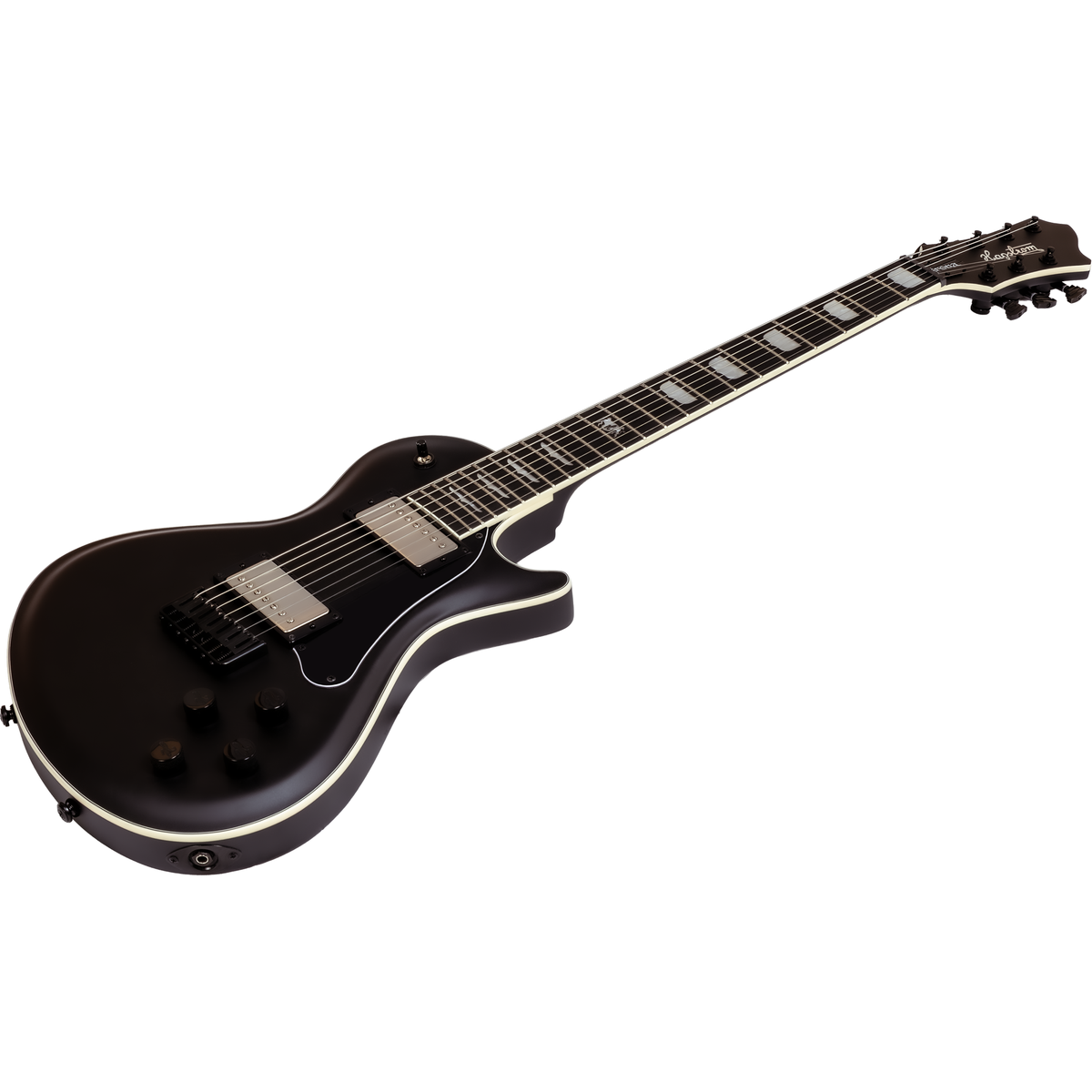 Hagstrom Krona 7-String Electric Guitar - Satin Black - View 5 | MusicMarket