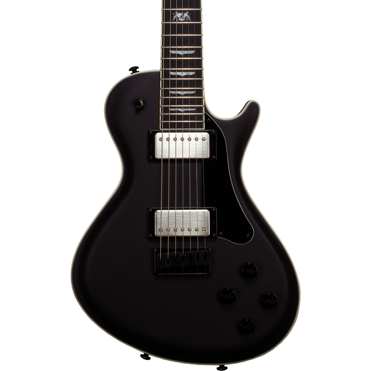 Hagstrom Krona 7-String Electric Guitar - Satin Black - MusicMarket