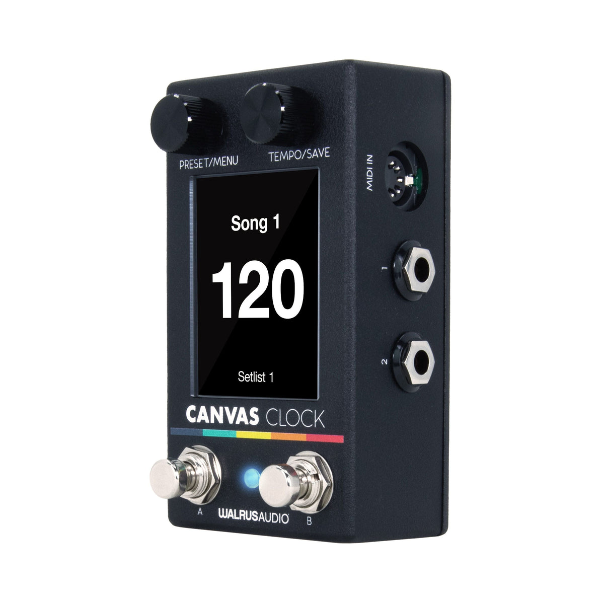 Walrus Audio Canvas MIDI Clock Pedal - View 3 | MusicMarket