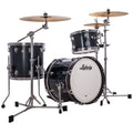 Ludwig Classic Maple 3-Piece Jazzette Shell Pack - Hybrid Black Sparkle - MusicMarket