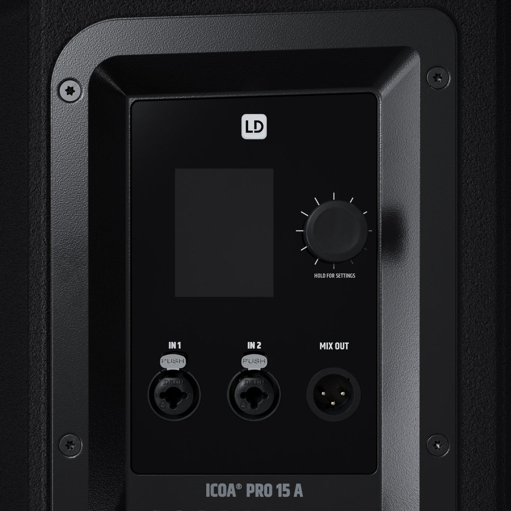 LD Systems ICOA Pro 15 A 15" Powered PA Loudspeaker - View 6 | MusicMarket