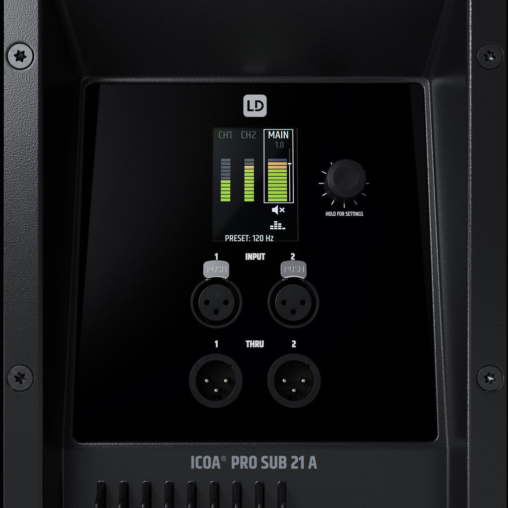 LD Systems ICOA PRO SUB 21 A Powered 21" Subwoofer - View 5 | MusicMarket