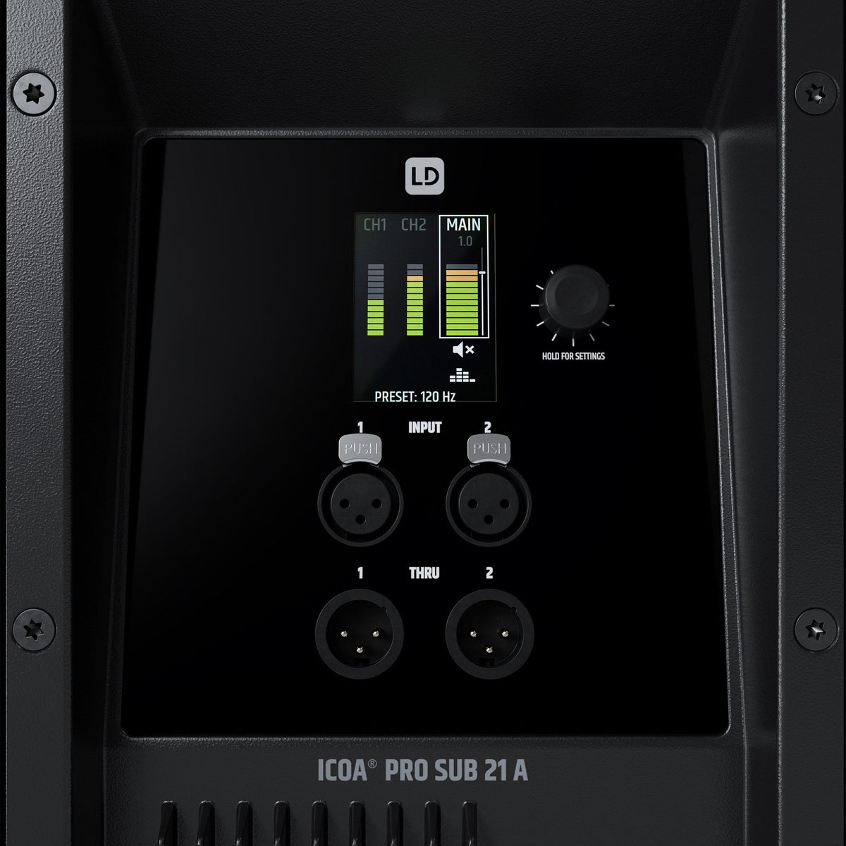 LD Systems ICOA PRO SUB 21 A Powered 21" Subwoofer - View 5 | MusicMarket