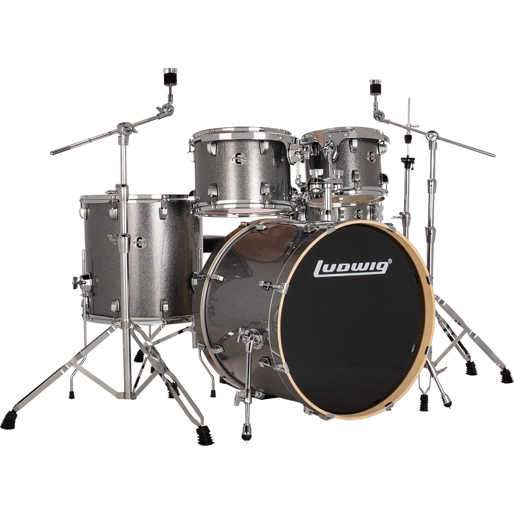 Ludwig Evolution 5-Piece Drum Kit - Platinum - MusicMarket