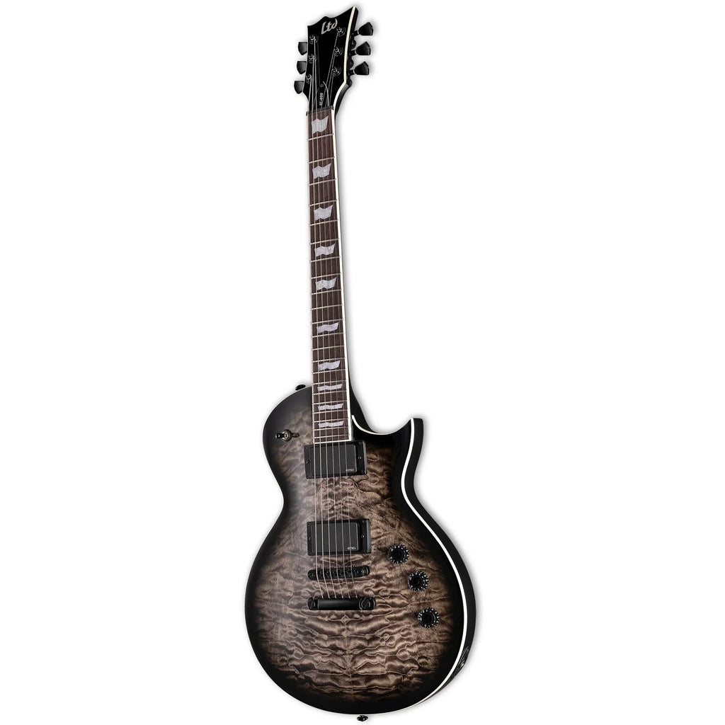 ESP LTD EC-400QM Electric Guitar - See Thru Black Sunburst - View 4 | MusicMarket