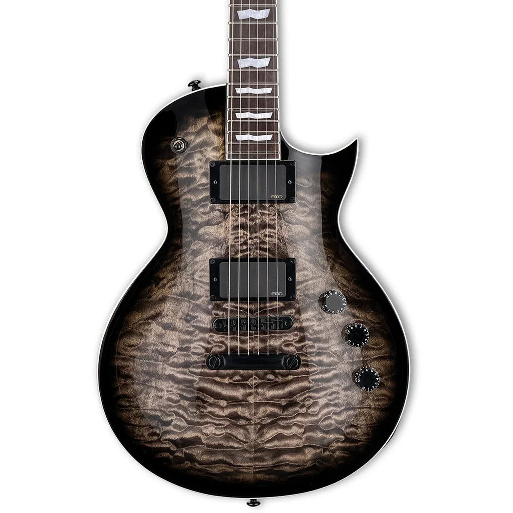 ESP LTD EC-400QM Electric Guitar - See Thru Black Sunburst - MusicMarket