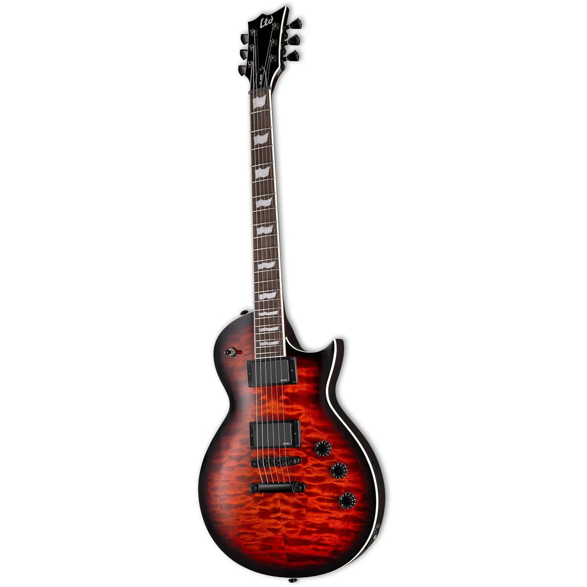 ESP LTD EC-400QM Electric Guitar - Vintage Burst - View 4 | MusicMarket