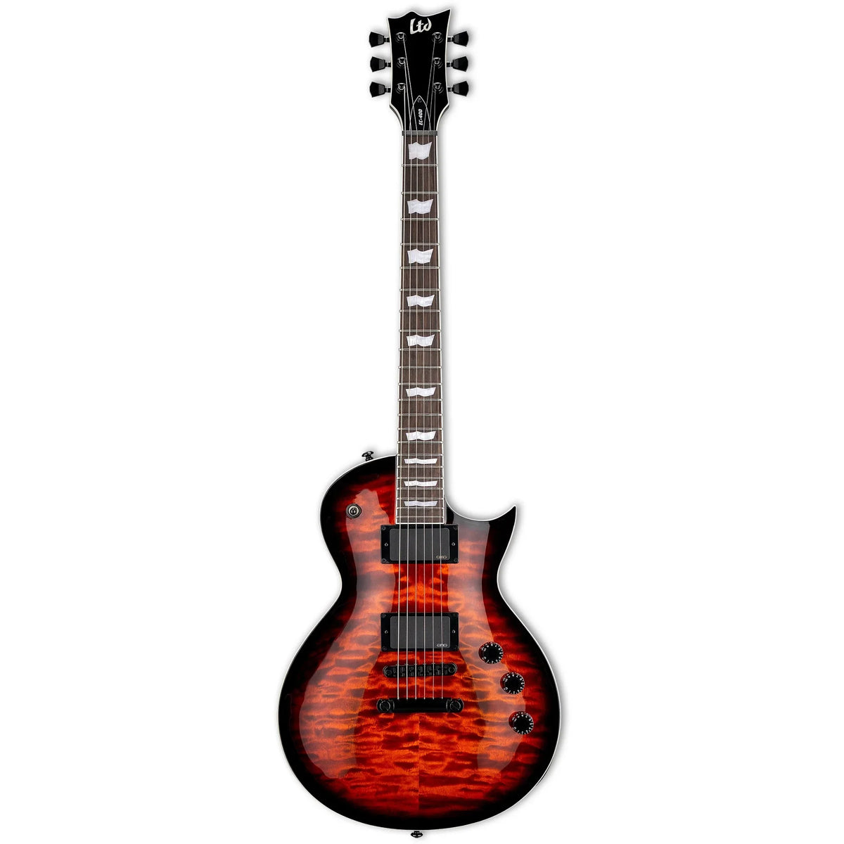 ESP LTD EC-400QM Electric Guitar - Vintage Burst - View 2 | MusicMarket