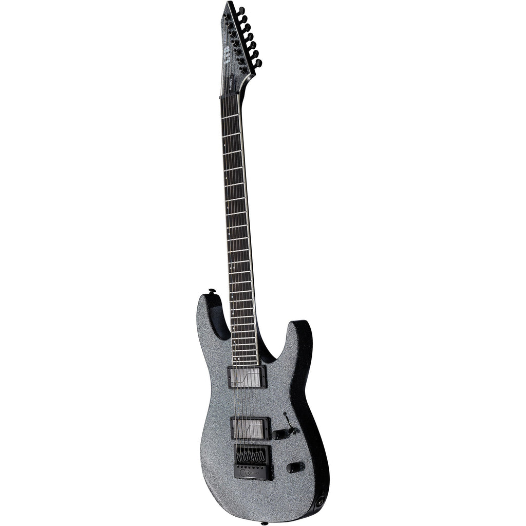 ESP LTD M-1007 Baritone EverTune 7-String Electric Guitar - Granite Sparkle - View 4 | MusicMarket