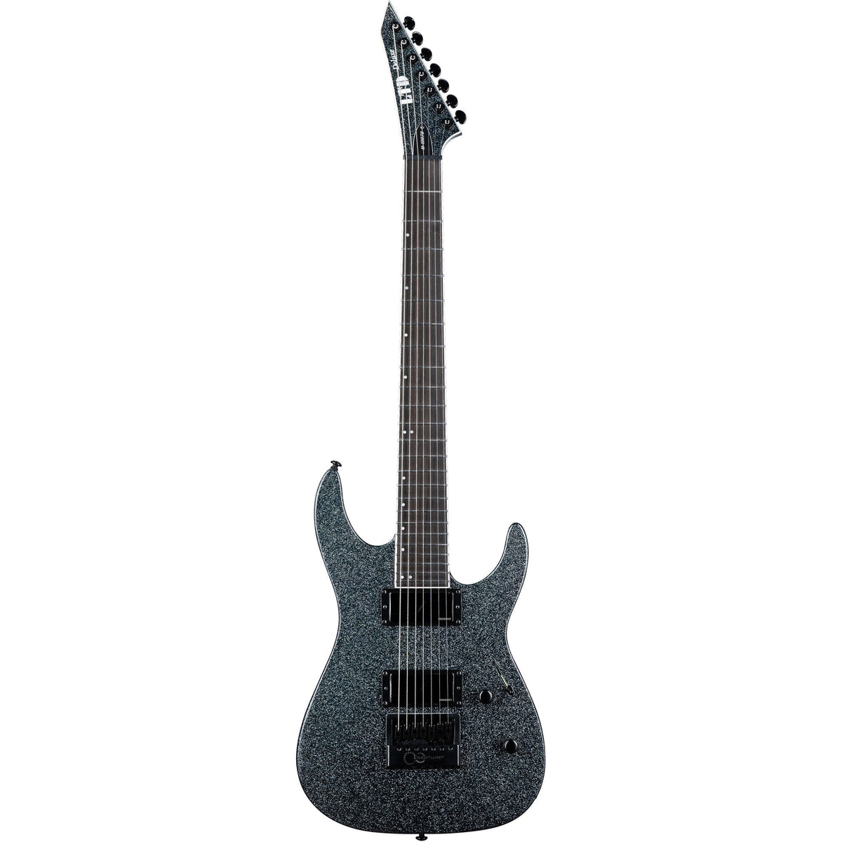 ESP LTD M-1007 Baritone EverTune 7-String Electric Guitar - Granite Sparkle - View 2 | MusicMarket
