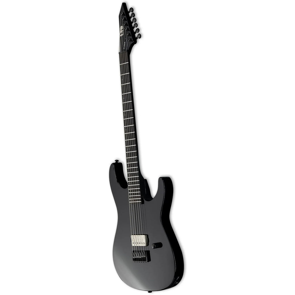 ESP LTD M-201HT 6-String Baritone Electric Guitar - Black - View 3 | MusicMarket