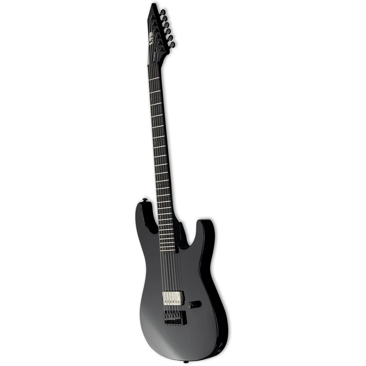 ESP LTD M-201HT 6-String Baritone Electric Guitar - Black - View 3 | MusicMarket