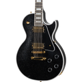 Gibson Les Paul Custom Electric Guitar - Black Sparkle Gloss - MusicMarket