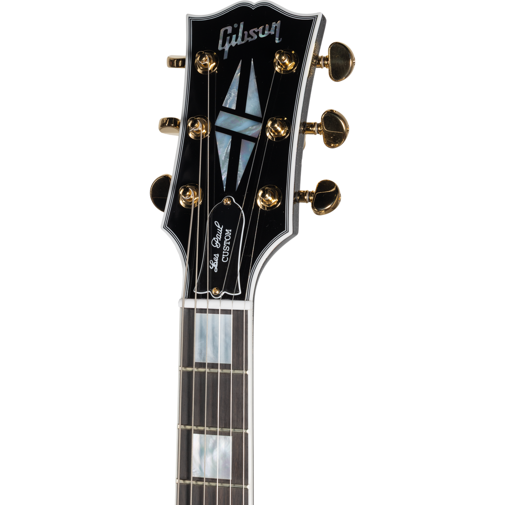 Gibson Les Paul Custom Electric Guitar - Black Sparkle Gloss - View 6 | MusicMarket