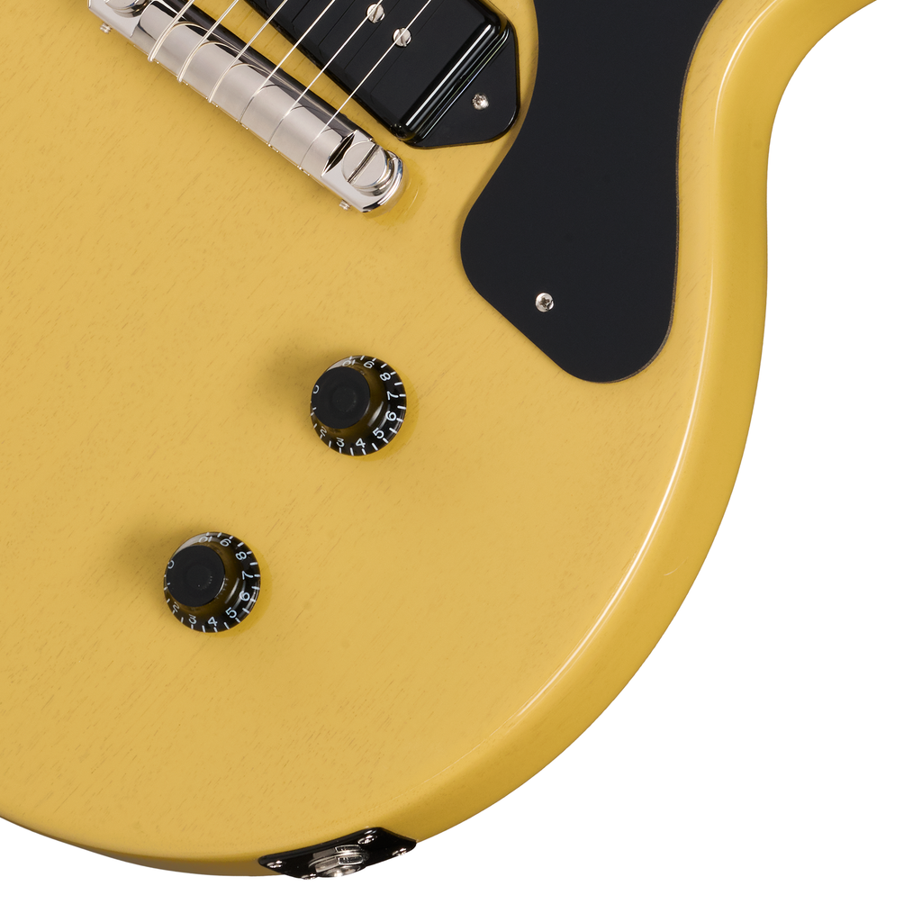 Gibson Les Paul Junior Electric Guitar - TV Yellow - View 7 | MusicMarket