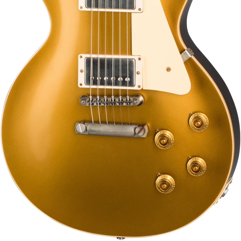 Gibson 1957 Les Paul Goldtop w/ Dark Back Reissue VOS Electric Guitar - Double Gold - View 7 | MusicMarket