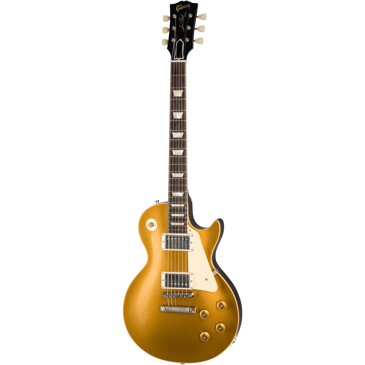 Gibson 1957 Les Paul Goldtop w/ Dark Back Reissue VOS Electric Guitar - Double Gold - View 2 | MusicMarket
