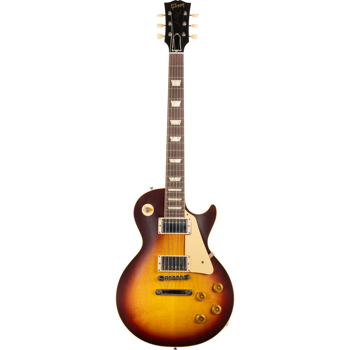 Gibson 1958 Les Paul Standard Reissue VOS Electric Guitar - Bourbon Burst - View 12 | MusicMarket