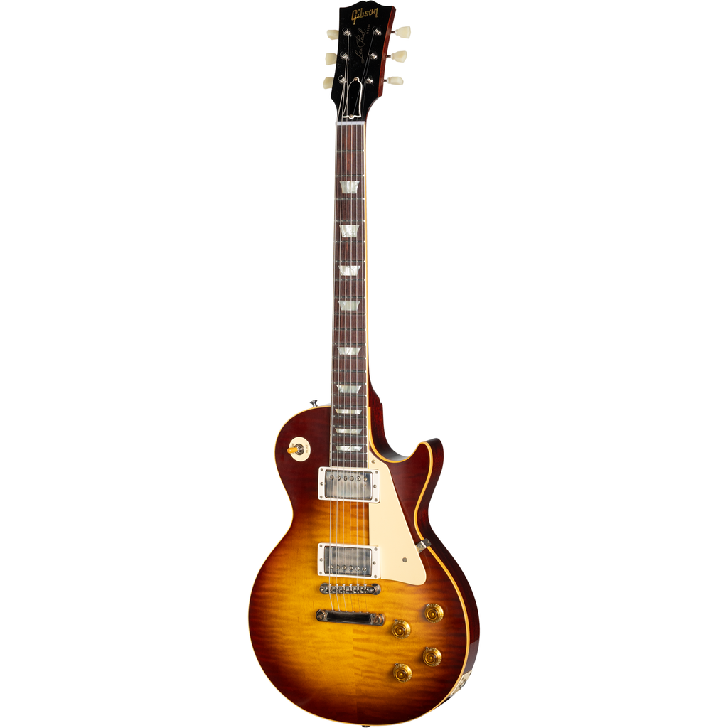 Gibson 1959 Les Paul Standard Reissue VOS Electric Guitar - Iced Tea Burst - View 6 | MusicMarket