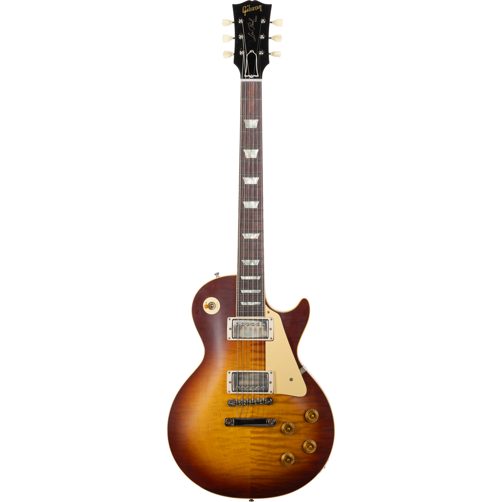 Gibson 1959 Les Paul Standard Reissue VOS Electric Guitar - Iced Tea Burst - View 8 | MusicMarket