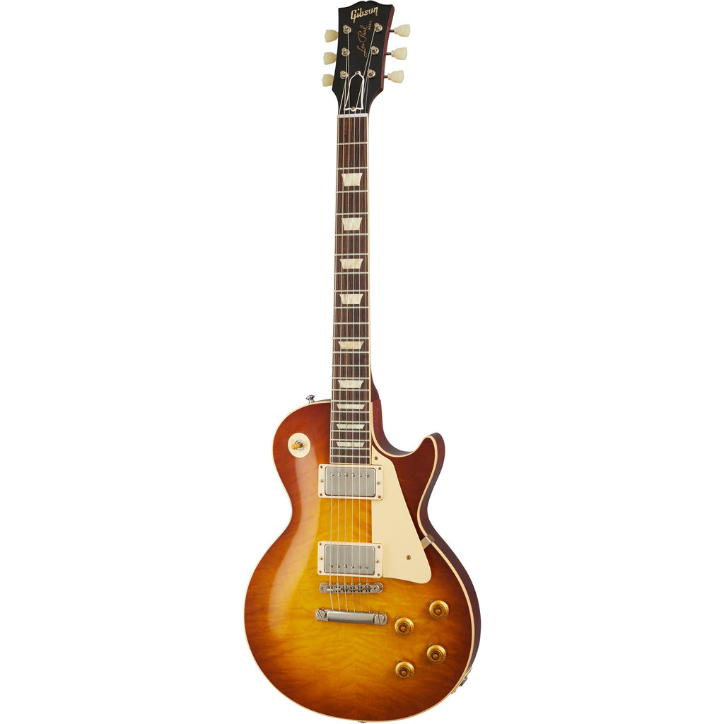 Gibson 1959 Les Paul Standard Reissue VOS Electric Guitar - Iced Tea Burst - View 2 | MusicMarket