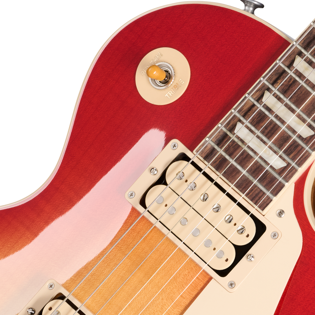 Gibson Les Paul Standard 50s Double Trouble Electric Guitar - Vintage Cherry Sunburst - View 7 | MusicMarket