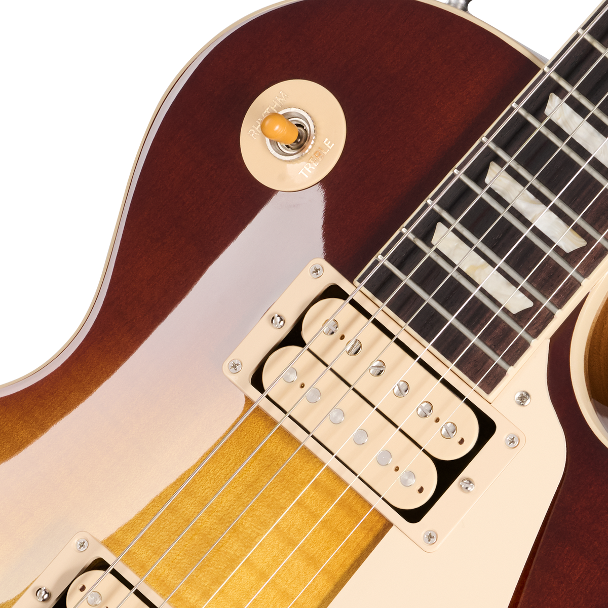 Gibson Les Paul Standard 60s Double Trouble Electric Guitar - Vintage Tobacco Burst - View 5 | MusicMarket