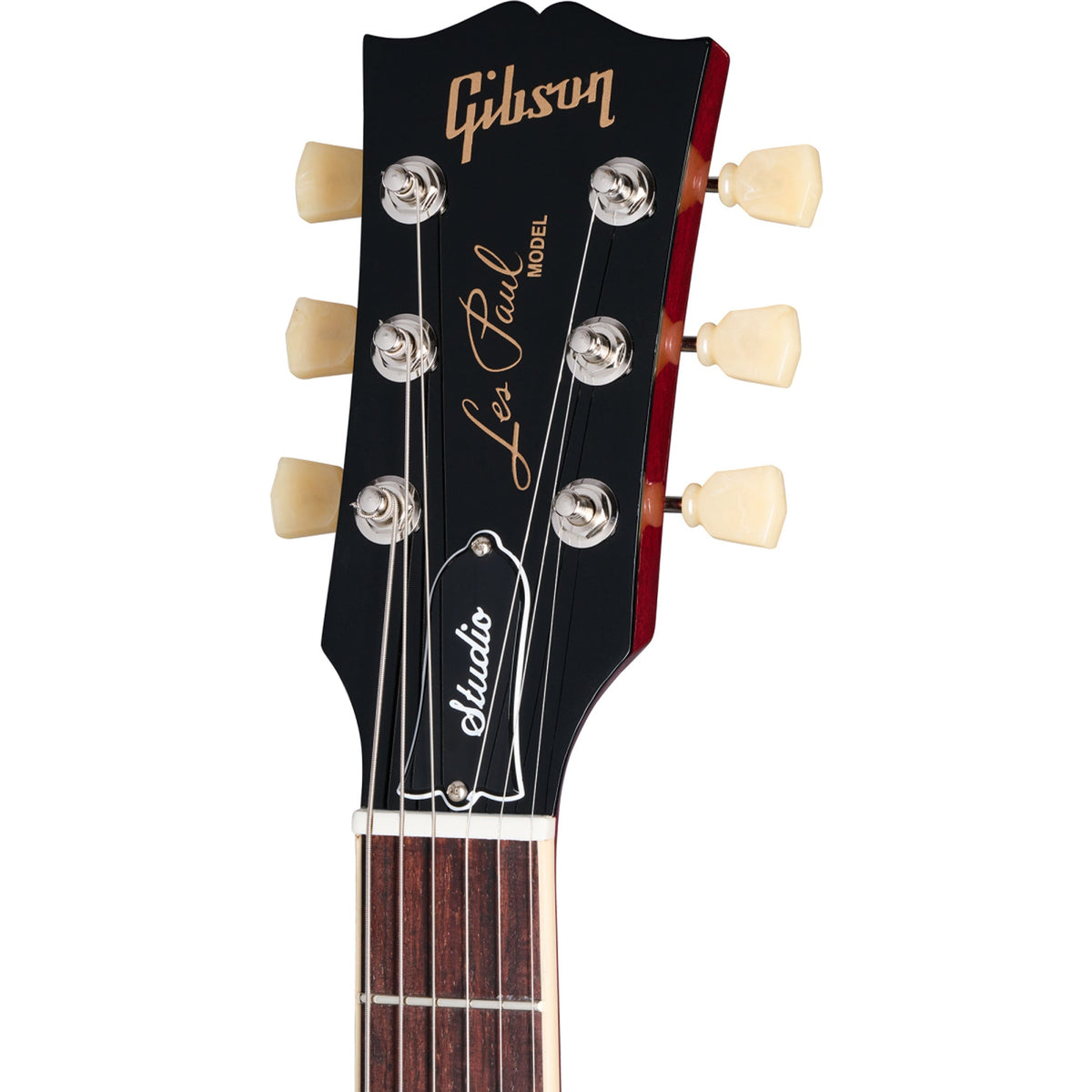 Gibson Les Paul Studio Electric Guitar - Wine Red - View 5 | MusicMarket