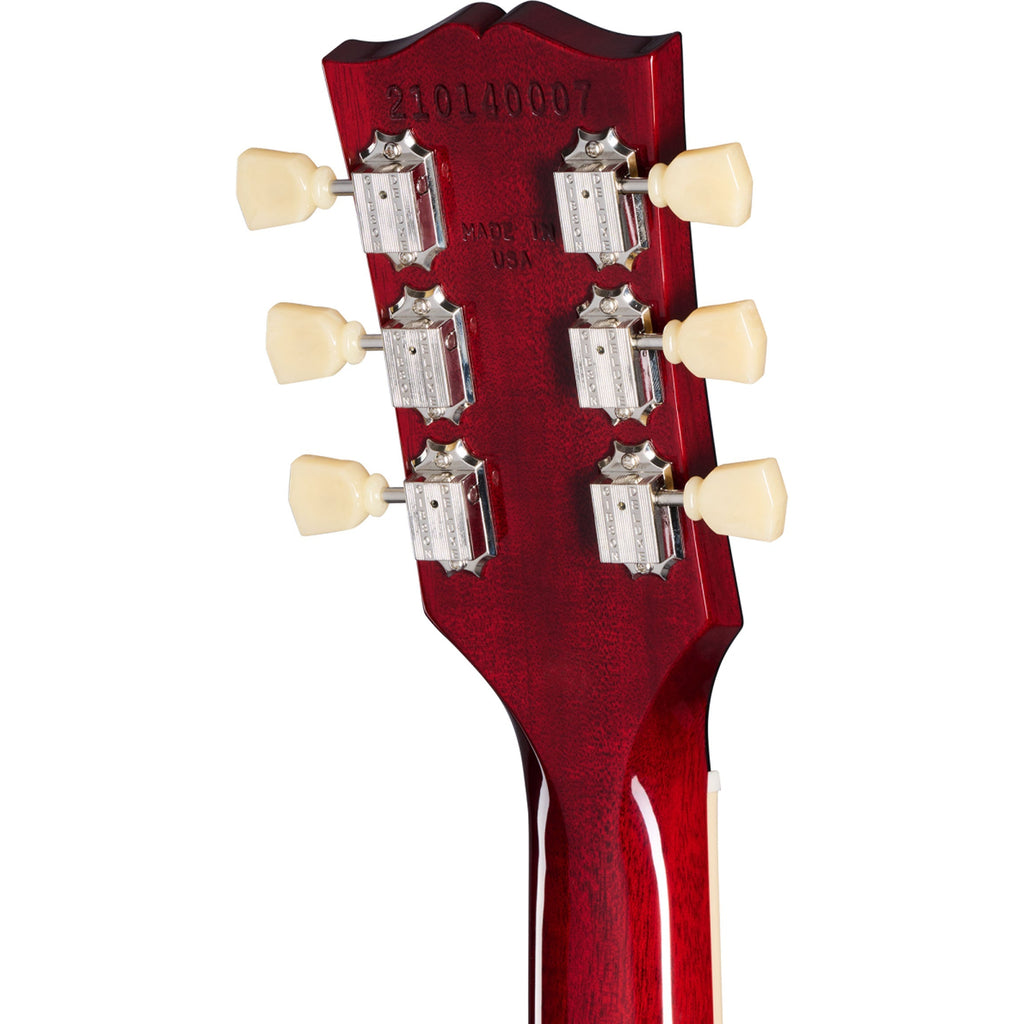 Gibson Les Paul Studio Electric Guitar - Wine Red - View 6 | MusicMarket