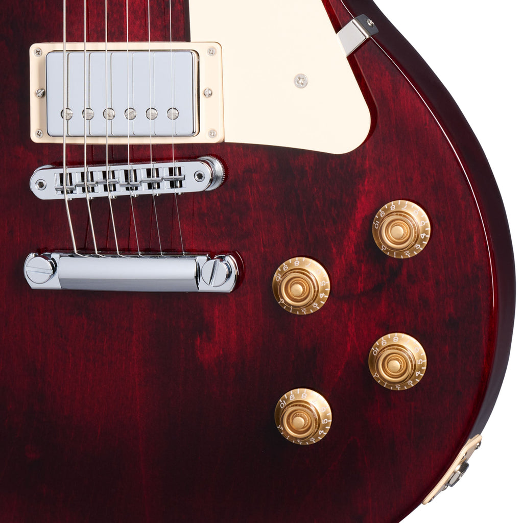 Gibson Les Paul Studio Electric Guitar - Wine Red - View 7 | MusicMarket