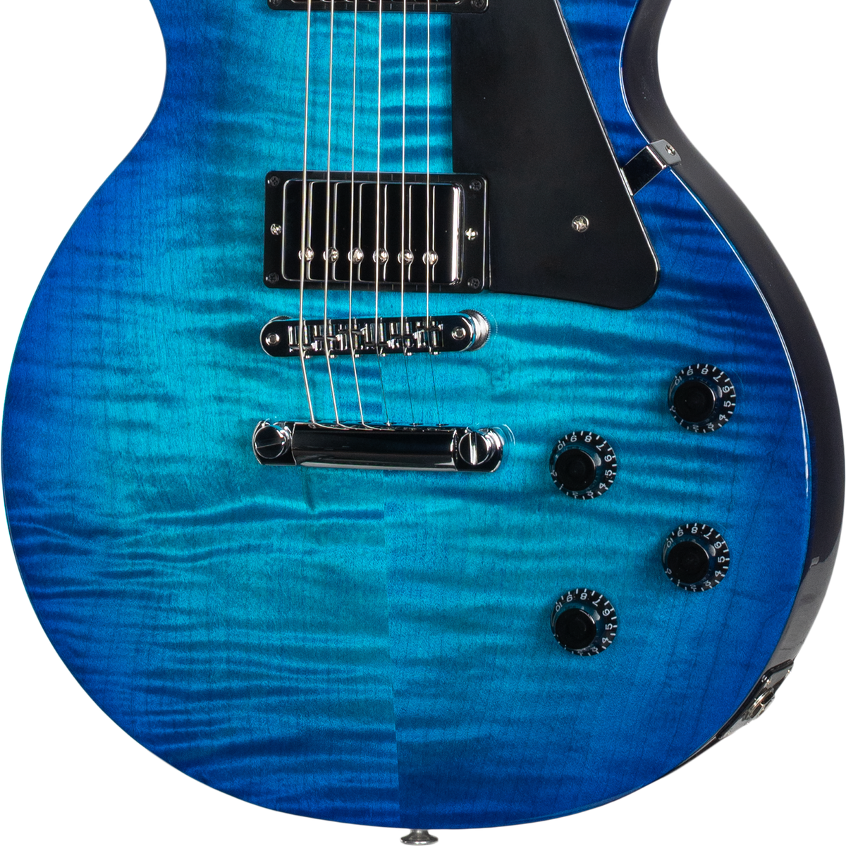 Gibson Les Paul Studio Session Electric Guitar - Cobalt Burst - View 13 | MusicMarket