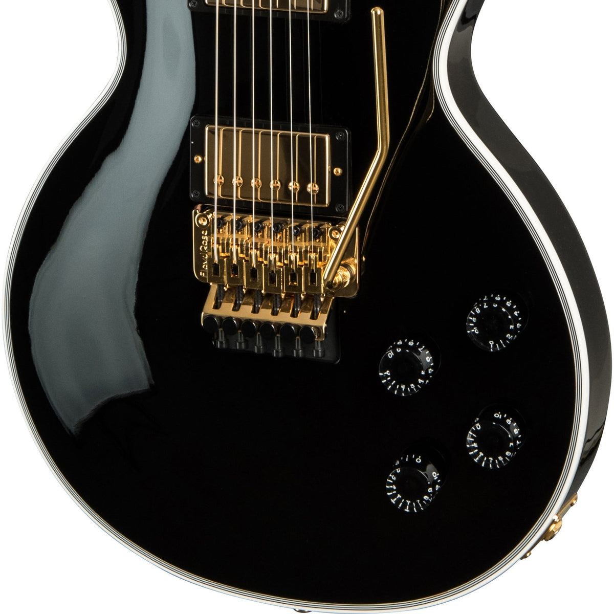 Gibson Les Paul Axcess Custom Electric Guitar - Ebony Fingerboard, Ebony - View 7 | MusicMarket