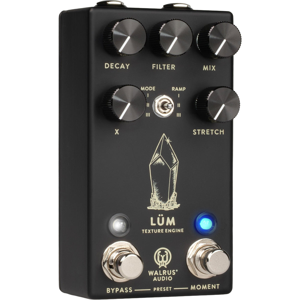 Walrus Audio Lum Texture Engine Reverb Pedal - Black - View 2 | MusicMarket