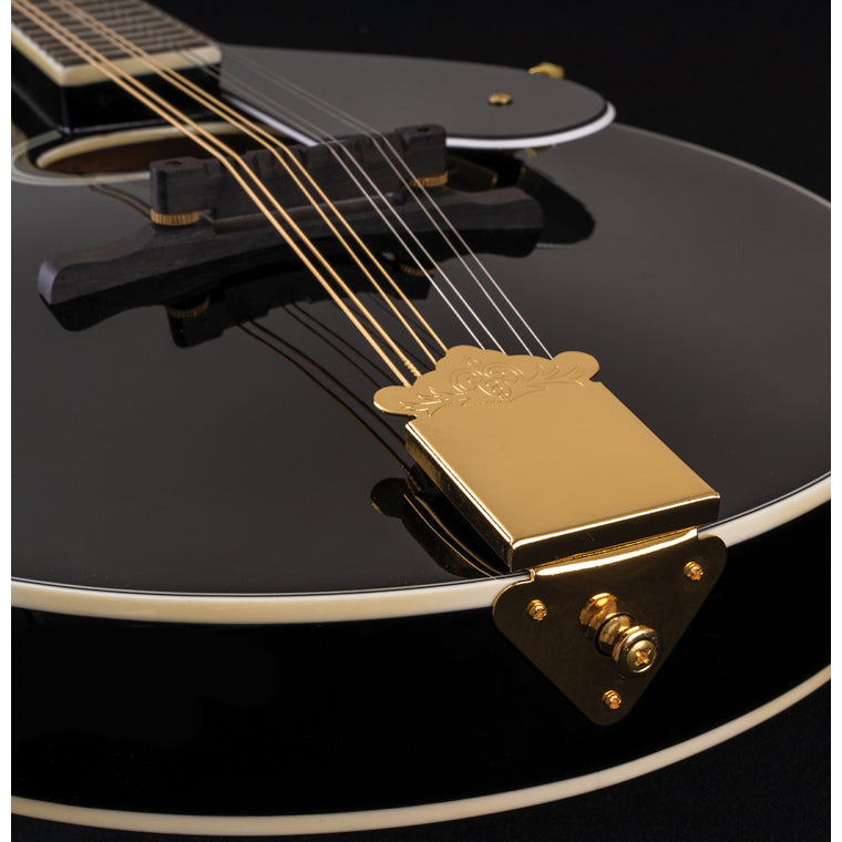 Washburn Americana M1S A Style Mandolin - Solid Top Black - View 6 | MusicMarket