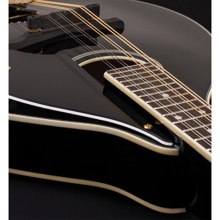 Washburn Americana M1S A Style Mandolin - Solid Top Black - View 9 | MusicMarket