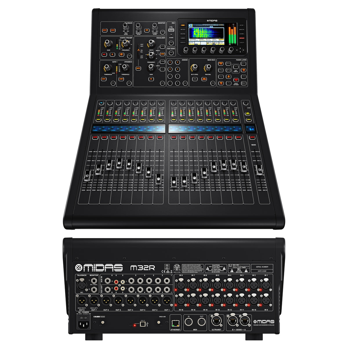 Midas M32R Live 40-ch Digital Mixing Console - View 2 | MusicMarket