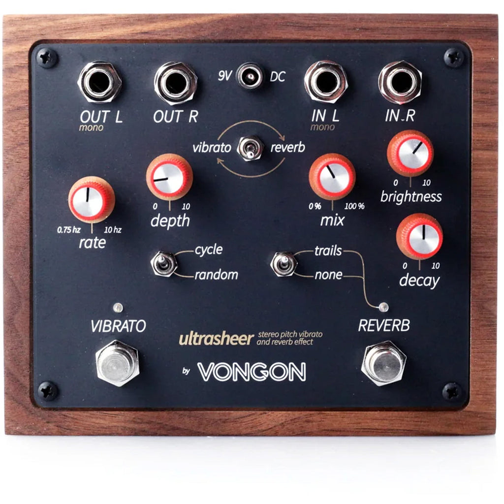Vongon Ultrasheer - Stereo Pitch Vibrato and Reverb Effect - MusicMarket