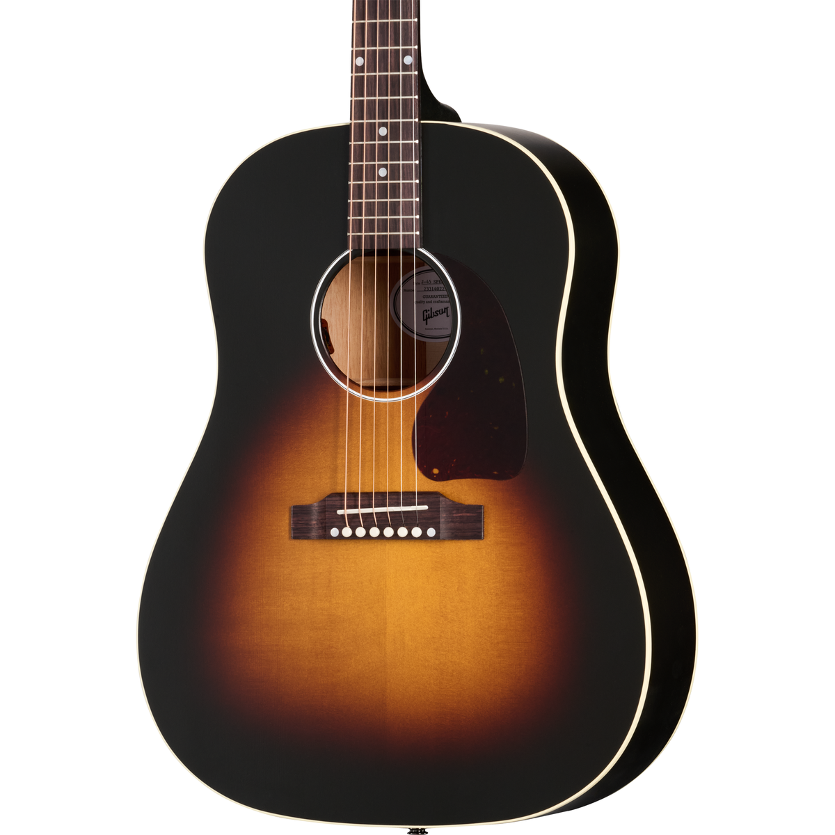 Gibson J-45 Special Acoustic Electric Guitar - Satin Vintage Sunburst - MusicMarket