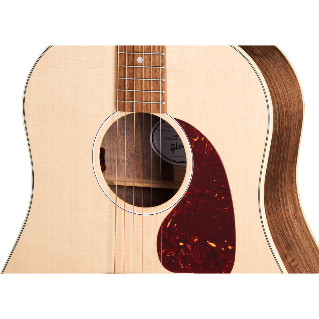 Gibson J-45 Studio Walnut Acoustic Electric Guitar - Natural - View 7 | MusicMarket