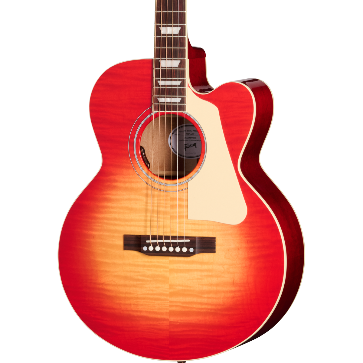 Gibson Les Paul Parlor Acoustic Electric Guitar - Vintage Cherry Sunburst - MusicMarket