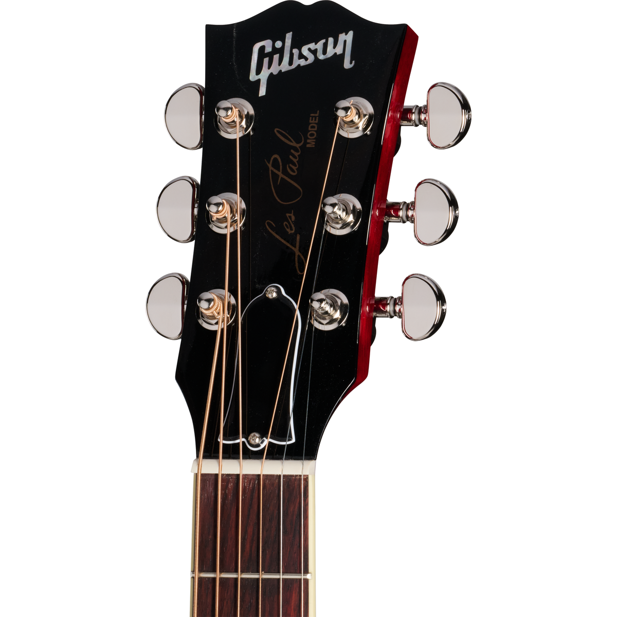 Gibson Les Paul Parlor Acoustic Electric Guitar - Vintage Cherry Sunburst - View 6 | MusicMarket