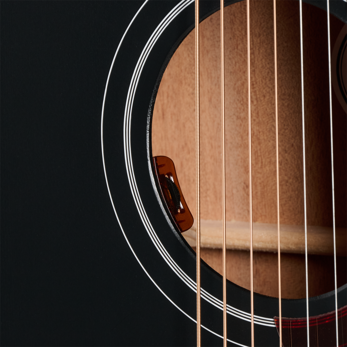 Gibson Hummingbird Special Acoustic Electric Guitar - Satin Ebony - View 6 | MusicMarket